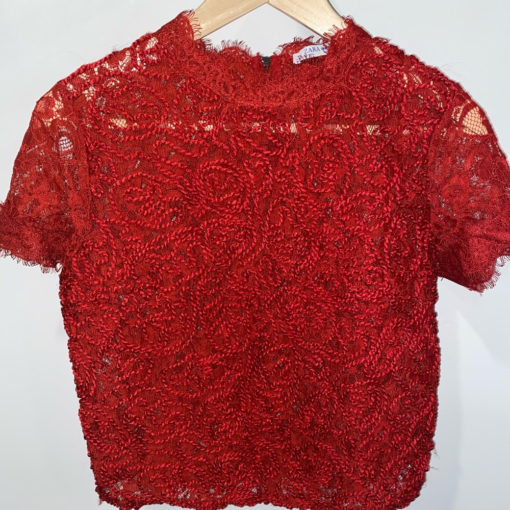 Zara Lace Blouse